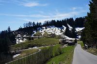  14. April 2013 - der letzte Schnee auf der Landmark